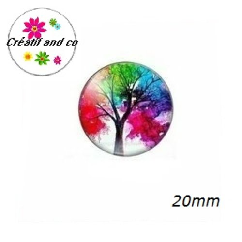 Cabochon arbre de vie 20mm