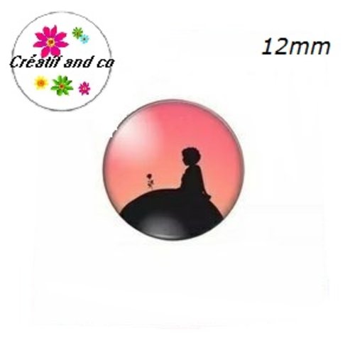 X2 cabochons le petit prince 12mm