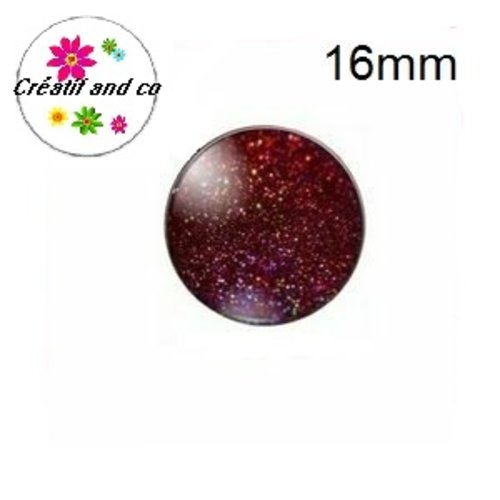 X2 cabochons étoile, ciel, galaxie 16mm