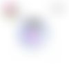 X2 cabochons petite fille 12mm