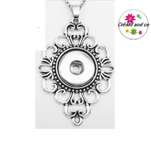 Collier pour bouton pression