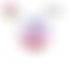 X2 cabochons fleur pissenlit 16mm
