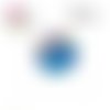 X2 cabochons fleurs 16mm