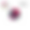 X2 cabochons fleurs 16mm