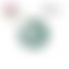 X2 cabochons pissenlit 16mm