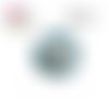 X2 cabochons pissenlit 16mm