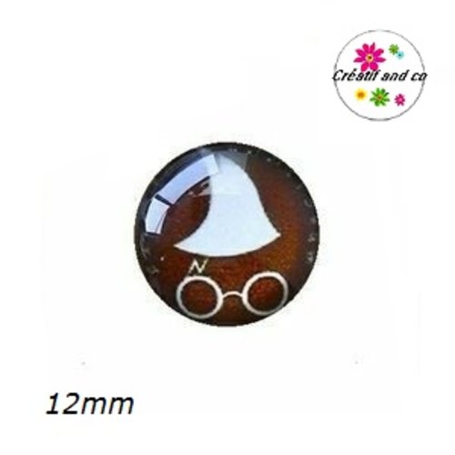 X2 cabochons harry potter 12mm