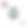 Cabochon fleuri  20mm