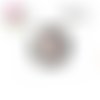 X2 cabochons coccinelle 16mm