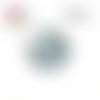 X2 cabochons fleuris 16mm