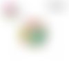 X2 cabochons fruit 12mm
