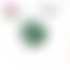 X2 cabochons feuille tropicale 16mm