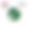 X2 cabochons feuille tropicale 16mm