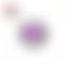 Bouton pression kiss rose