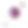 Bouton pression coloré