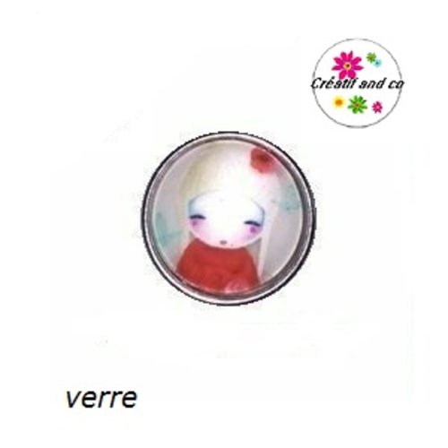 Bouton pression kokeshi