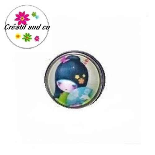 Bouton pression kokeshi