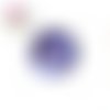 Bouton pression chat ange sur nuage