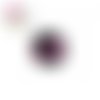 Bouton pression fleuri