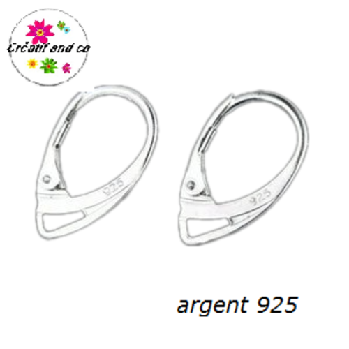 X5 paires boucles d'oreilles argent 925