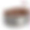 Bracelet simili cuir gris pour bouton pression