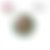 X2 cabochons chamipgnons 16mm