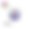 X2 cabochons licorne 10mm