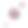 Bouton pression  kiss fuchsia et kiss rouge
