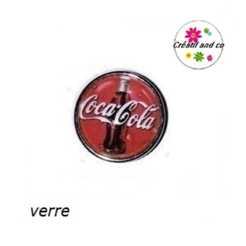 Bouton pression coca cola