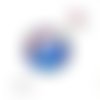 Bouton pression fleuri