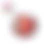 Bouton pression fleuri