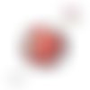 Bouton pression fleuri