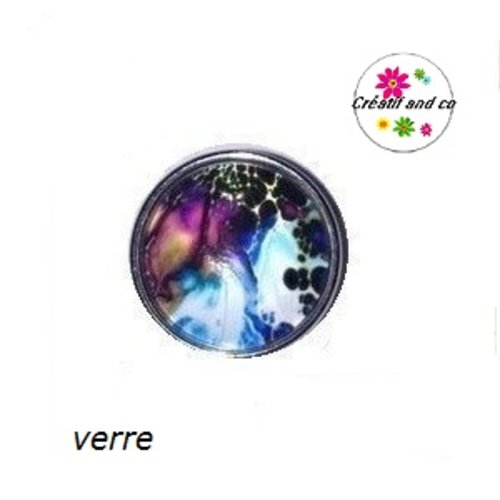Bouton pression cratère