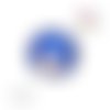 Bouton pression fleuri