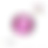 Bouton pression ton rose