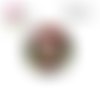 X2 cabochons femme skully 16mm