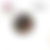 X2 cabochons femme skully 16mm