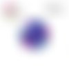X2 cabochons feuille 16mm