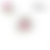 X2 cabochons hibou 16mm