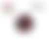 X2 cabochons fleuris 16mm