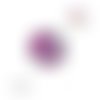 Bouton pression fleuris