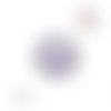 Bouton pression fleuris