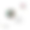 Bouton pression fleuris