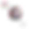 Cabochon visage femme abstrait 20mm