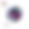 Cabochon fleuri 25mm