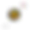 Bouton pression tournesol