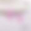 Breloque estampe grand chat rose 33mm