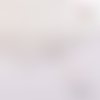 Breloque estampe losange blanche 32mm
