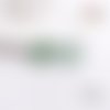 Breloque estampe spirale verte 20mm
