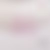 Breloque estampe goutte d'eau creuse rose bonbon 19mm